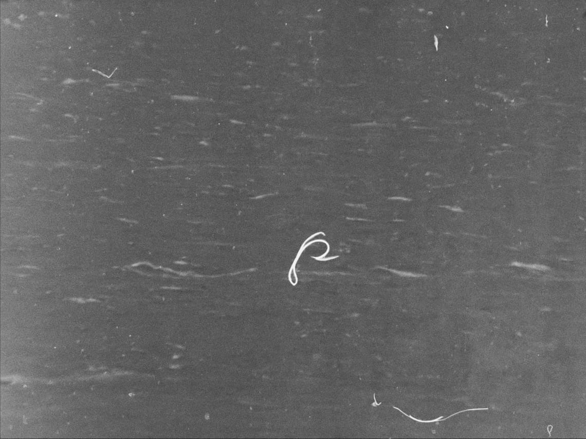 waves raised by wind on the North Atlantic ocean, visibly scratched image tainted by oil of cotoneaster 